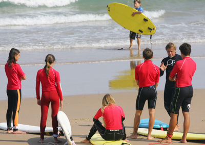 Stage de surf à Bidart - Plage de Centre